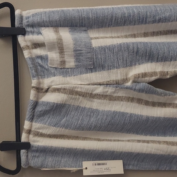 OCEAN DRIVE Striped Baja Jogger Pants with Drawstring - Picture 8 of 12